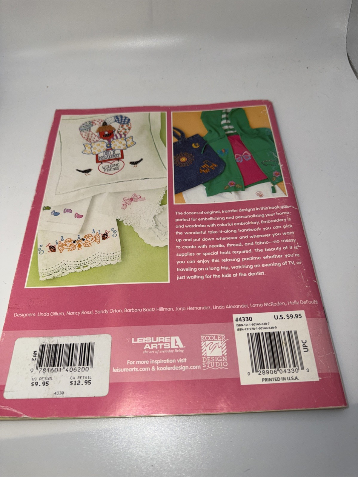 Leisure Arts 200 Plus Fun and Funky Embroidery Designs- Iron On Transfers!