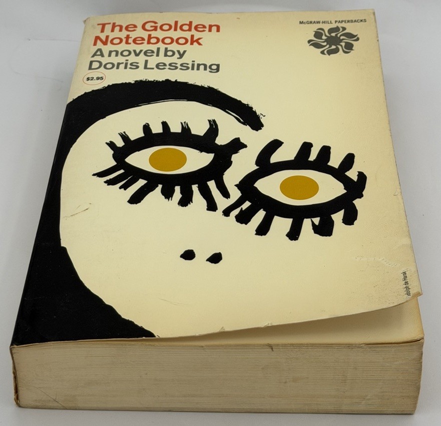 The Golden Notebook ~ Doris Lessing ~ 1963 1st McGraw Hill PB VINTAGE