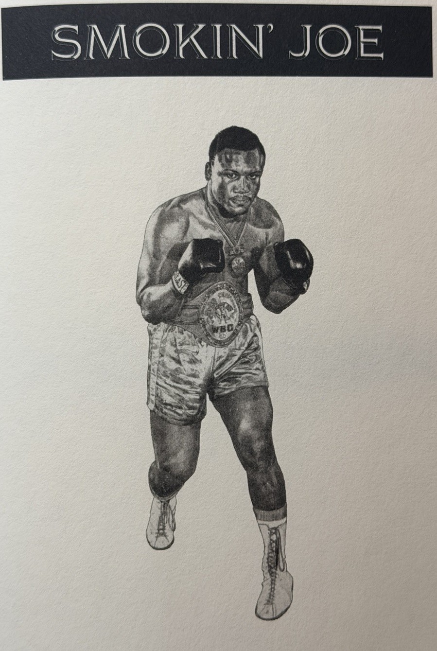 Smokin Joe Frazier Autobiography 1996 1st Printing Hardcover DJ Boxing Ali