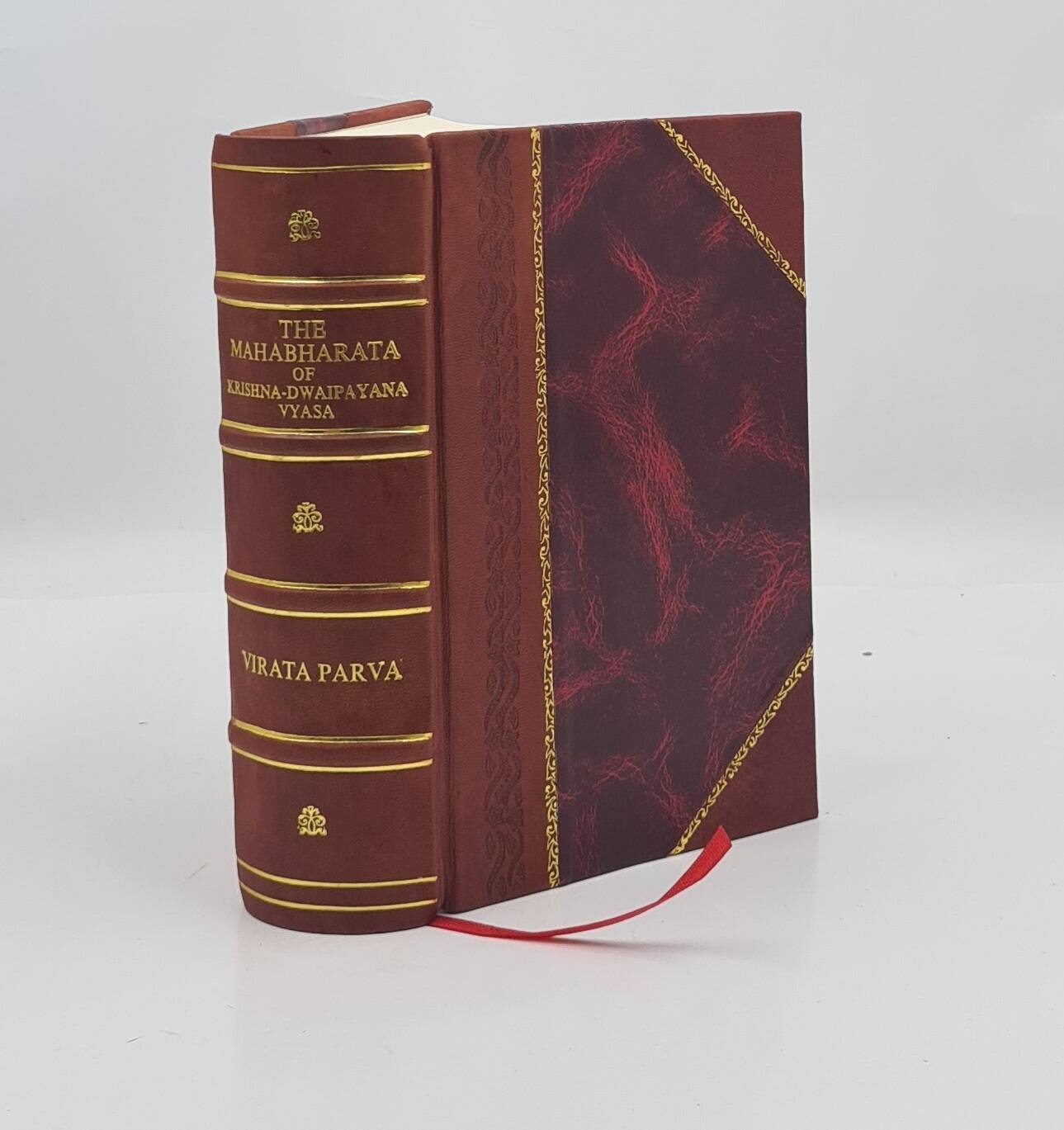 The Mahabharata Of Krishna-Dwaipayana Vyasa Translated Into Engl [Leather Bound]