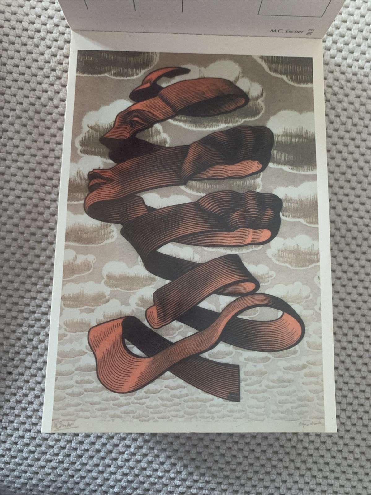 M.C. Escher Book of 30 Postcards Magna Books Tessellation Geometry Art
