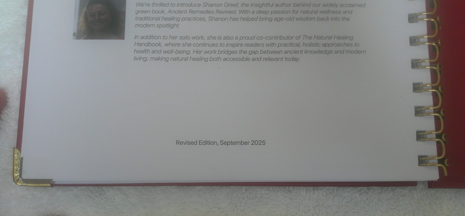 The Natural Healing Handbook by Ancient Remedies Press, Revised Edition