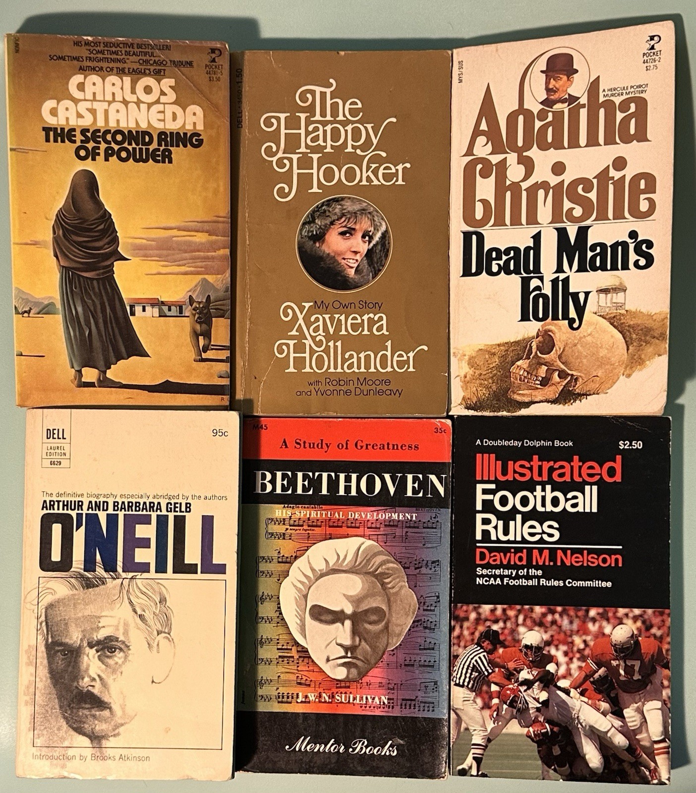 [LOT of 50] Vintage Paperbacks Great Authors & Titles Various Mixed Genres Clean