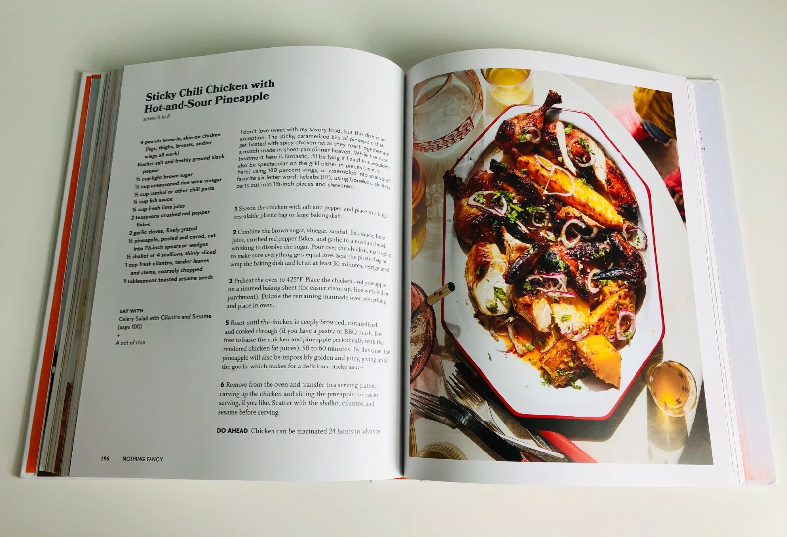 SIGNED Nothing Fancy: Unfussy Food for Having People Over ALISON ROMAN 1st/1st