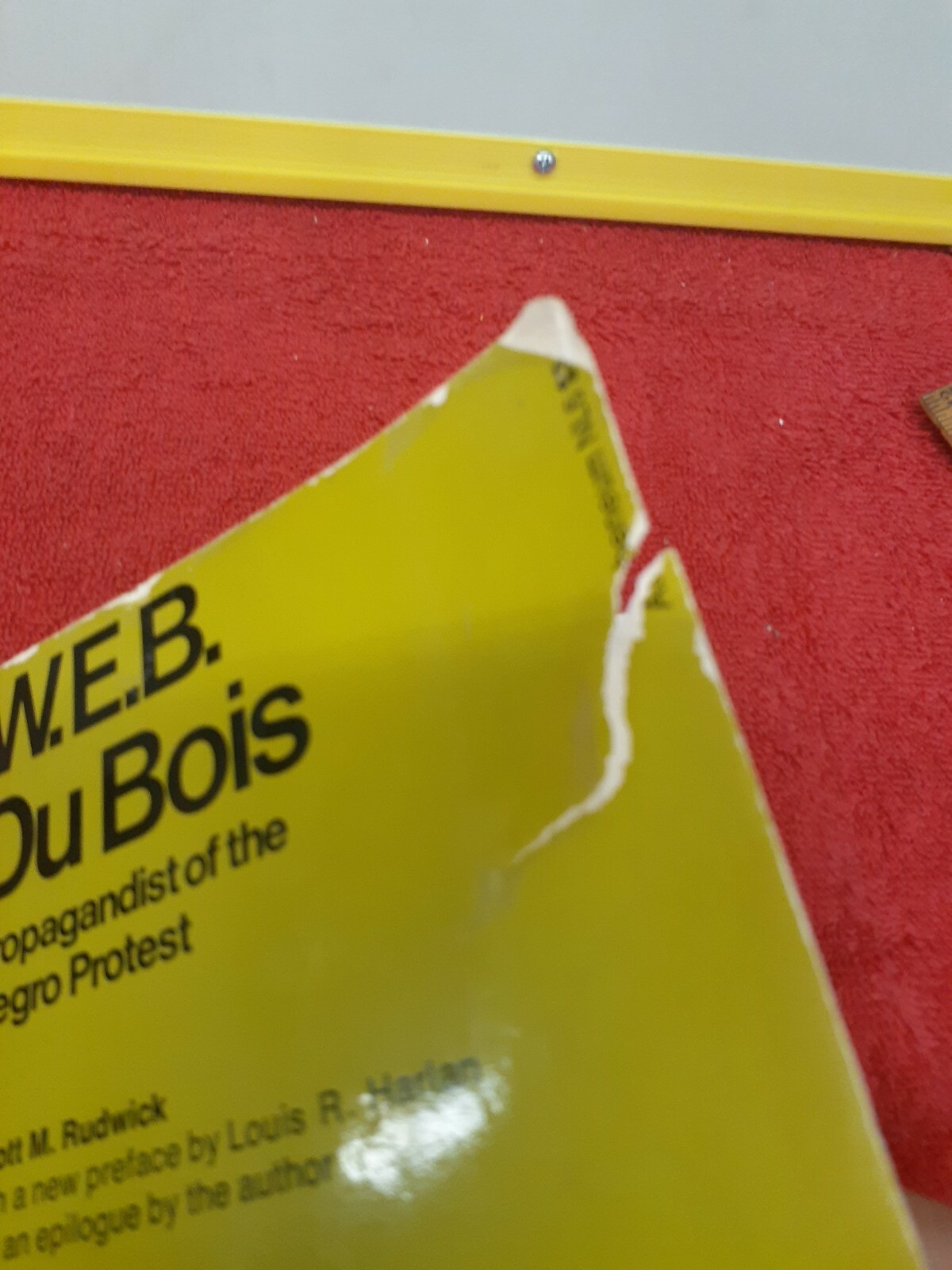 W. E. B. du Bois : Propagandist of the Negro Protest by Elliott M. Rudwick 1968