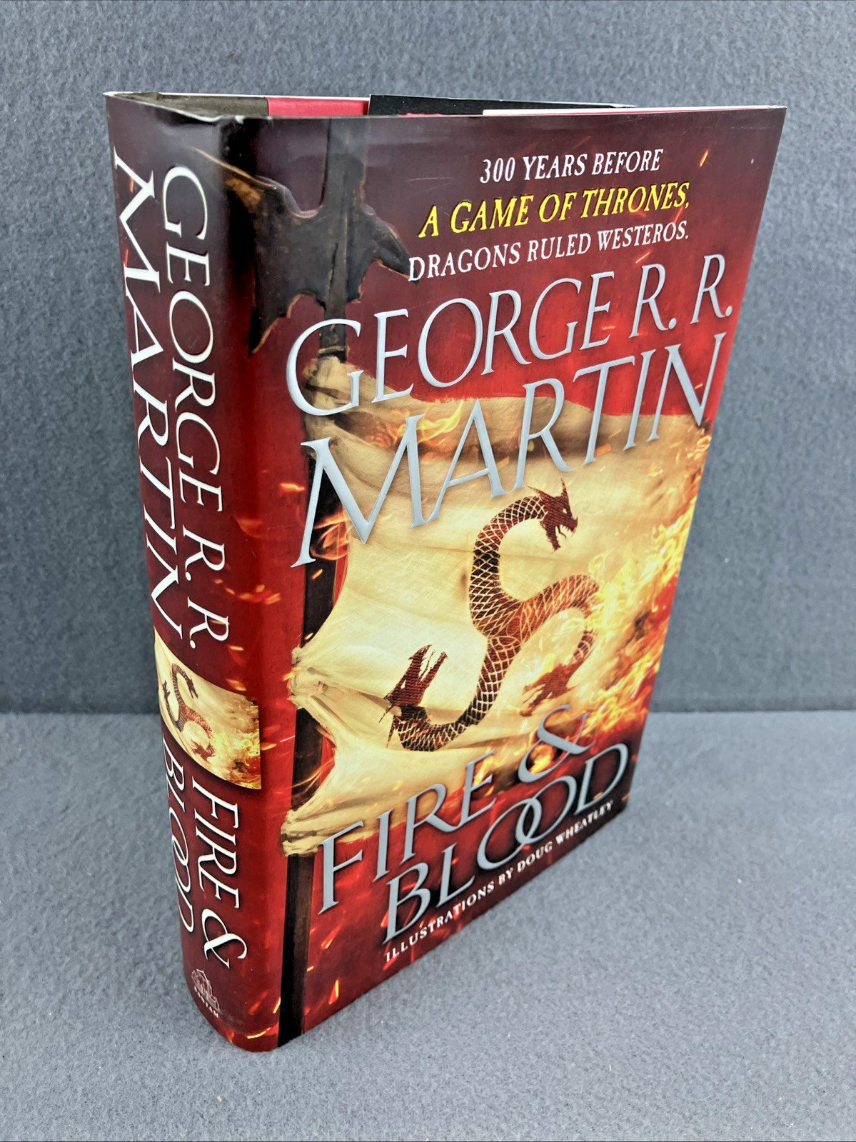 Fire and Blood by George RR Martin Hardcover 1st US Edition Game of Thrones GoT