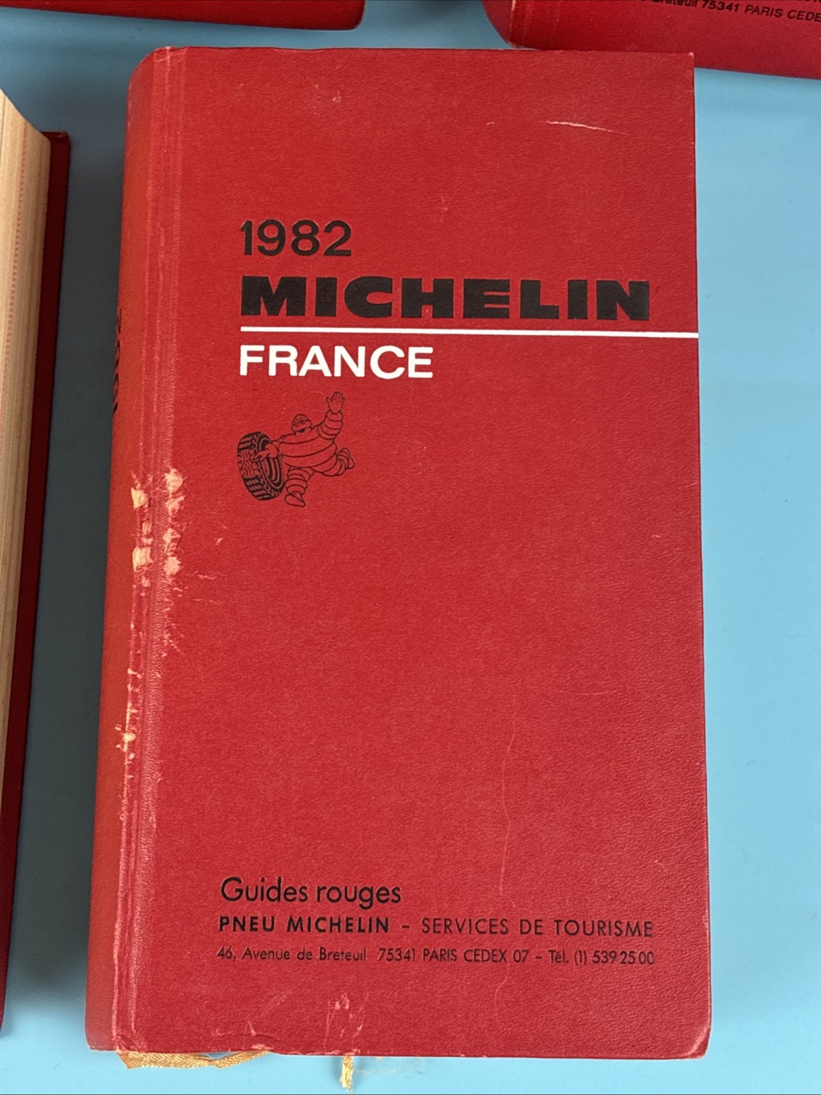 1972/73/75/78/82 Michelin France Hardcovers Travel Guides Restaurants Maps Rare!