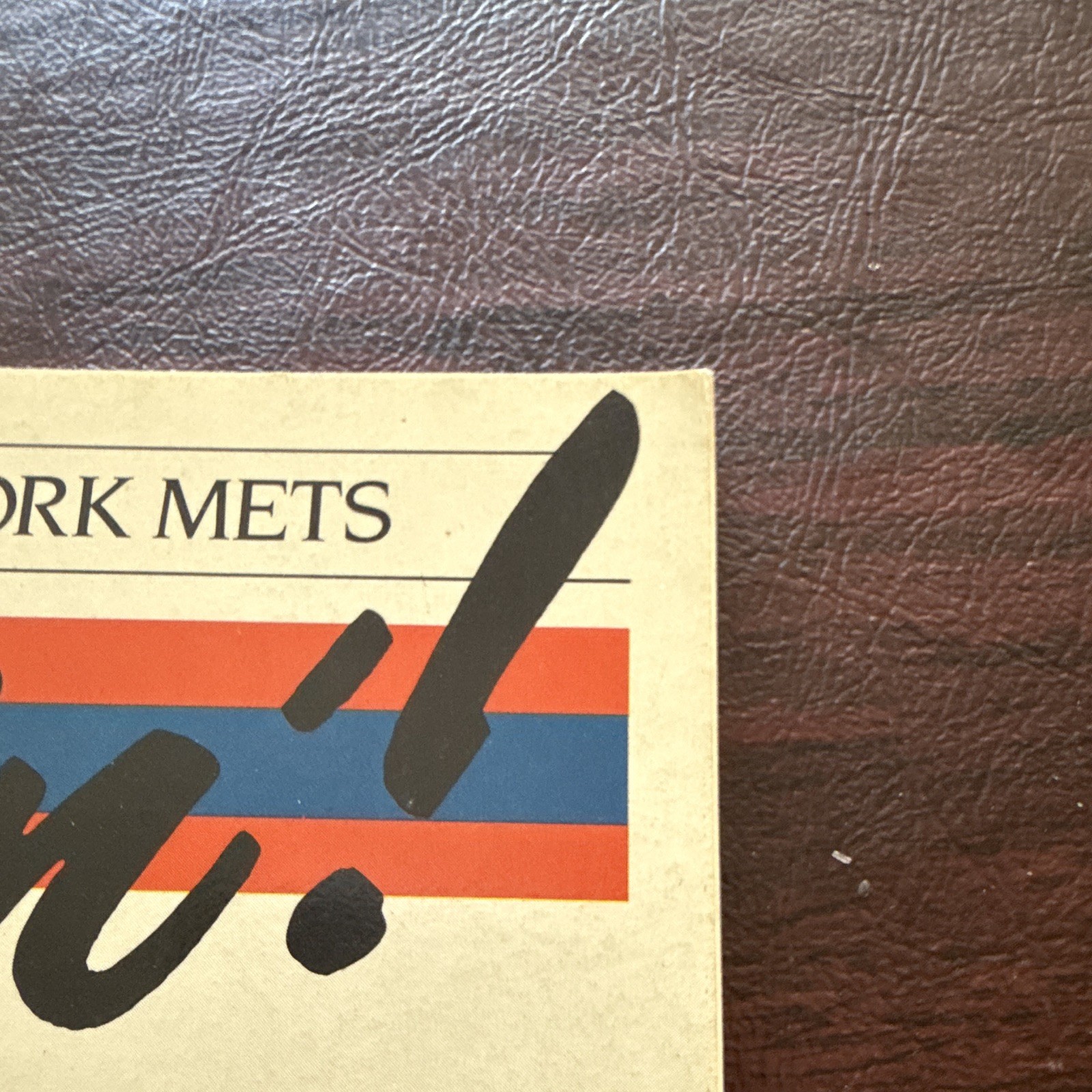 United Press International Amazin! 1985 New York Mets Paperback 1986 Foreword