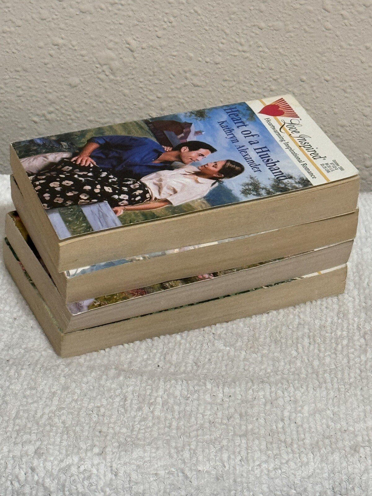 Steeple Hill Love Inspired Series Lot 4 Paperback Books