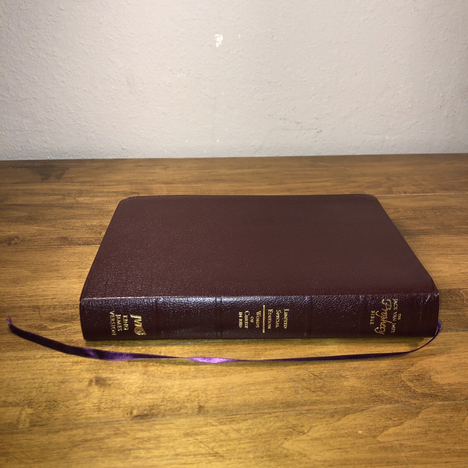 The Jack Van Impe Prophecy Bible ~ Red Letter ~ Limited Special Edition