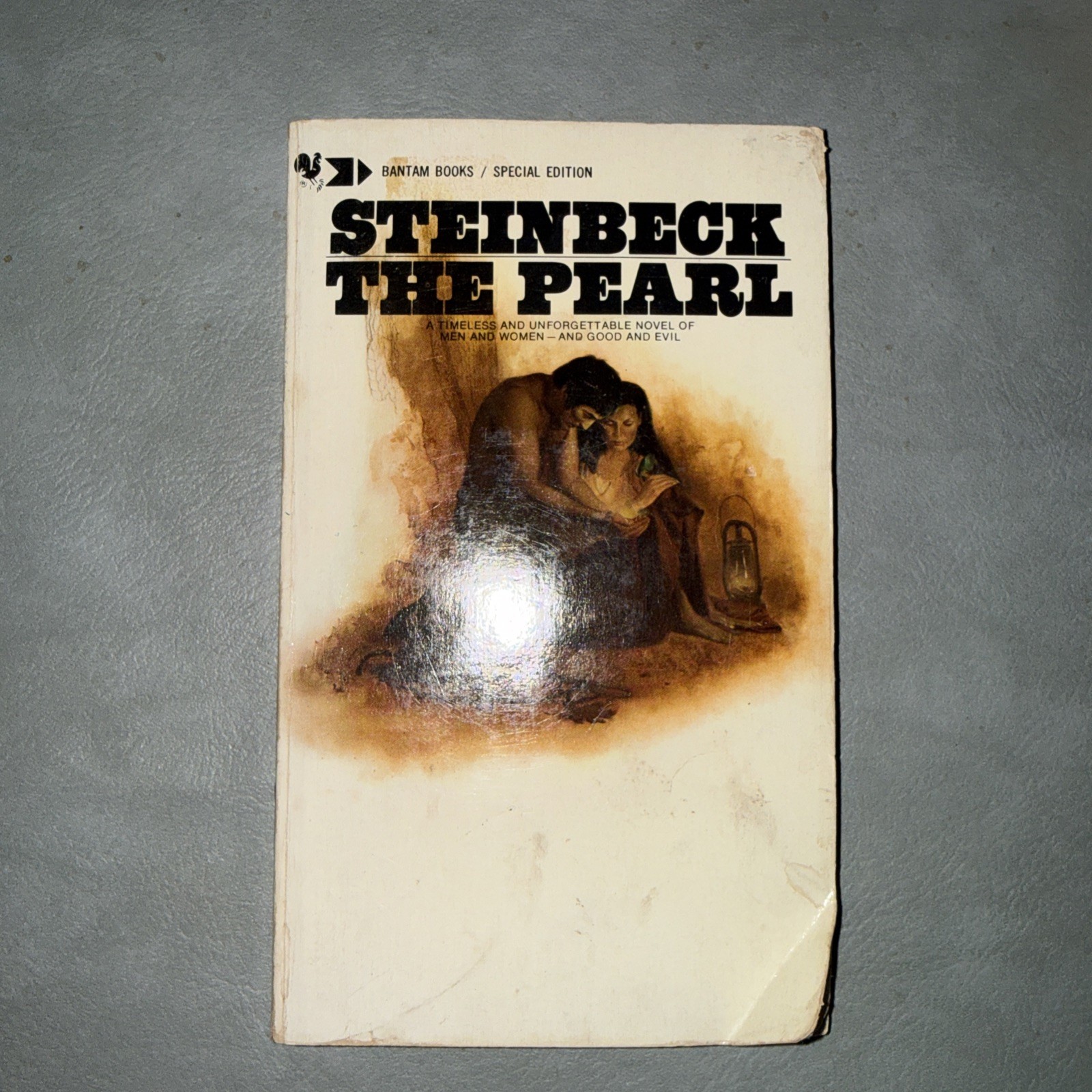The Pearl John Steinbeck 1975 Bantam Edition NM Vintage Condition