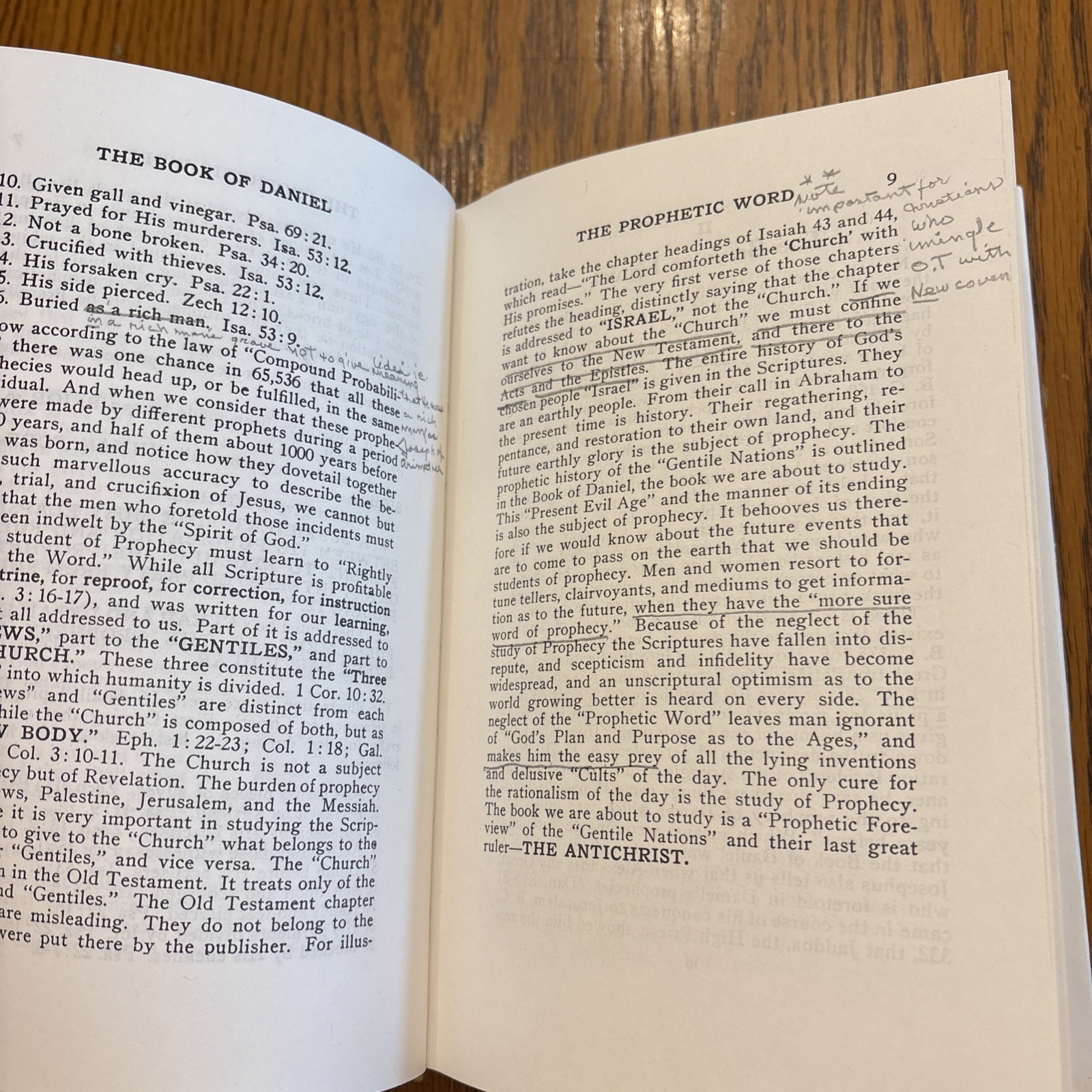 The Book Of Daniel By Rev. Clarence Larkin HBDJ