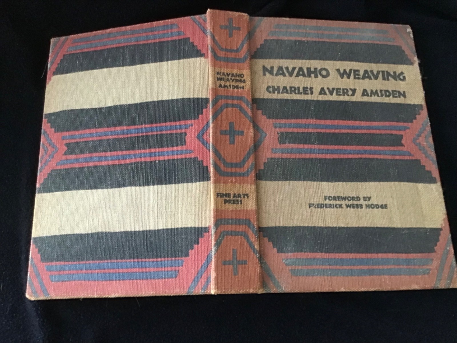 Navaho Weaving: Its Technic and History by Charles Avery Amsden