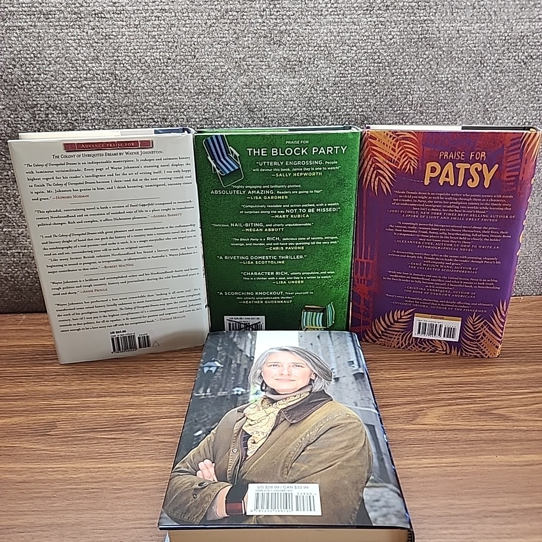 Lot of 4 Book Bundle Womens Fiction Cozy Mystery Book Gift Bundle Hardcovers