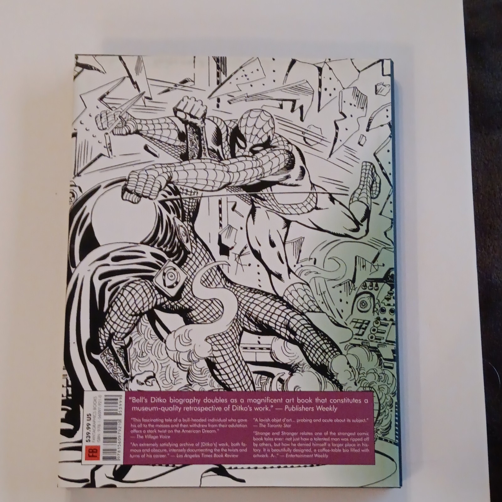 Strange and Stranger: The World of Steve Ditko Blake Bell Hardcover Book