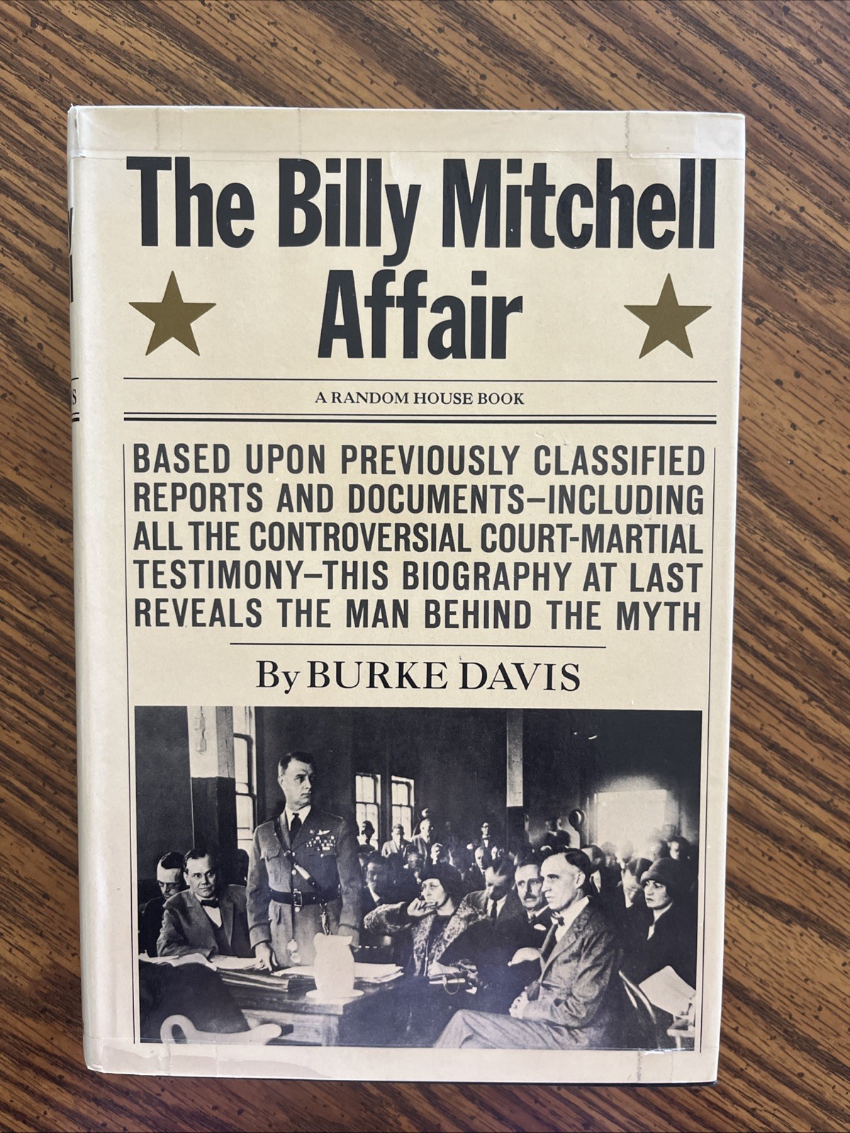 THE BILLY MITCHELL AFFAIR : Burke Davis 1967 HC/DJ 1st Edition 1st Print