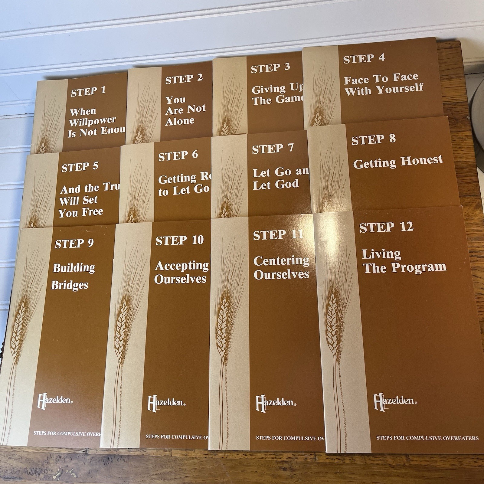 Hazelden 12 Steps For Compulsive Overeaters Paperback Vintage Booklets
