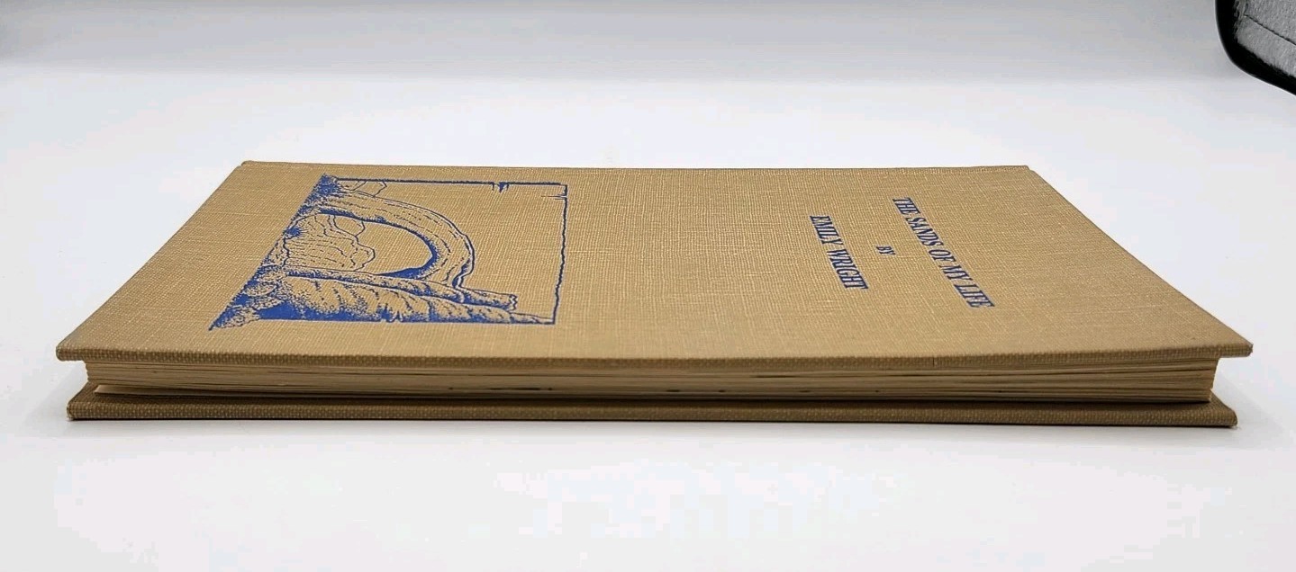 The Sands Of My Life By Emily Wright No Dust Jacket Signed
