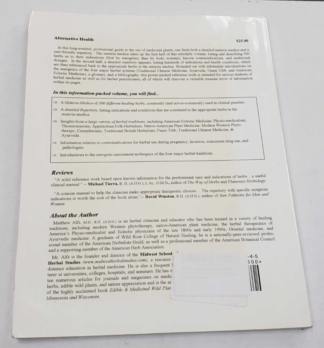300 Herbs A Materia Medica & Repertory: Their Indications Contraindications OOP