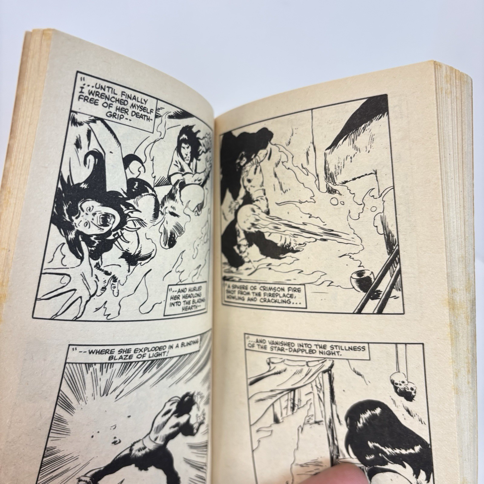 Conan The Barbarian Movie Adaptation Marvel Illustrated Book 1982 PB Graphic 3A