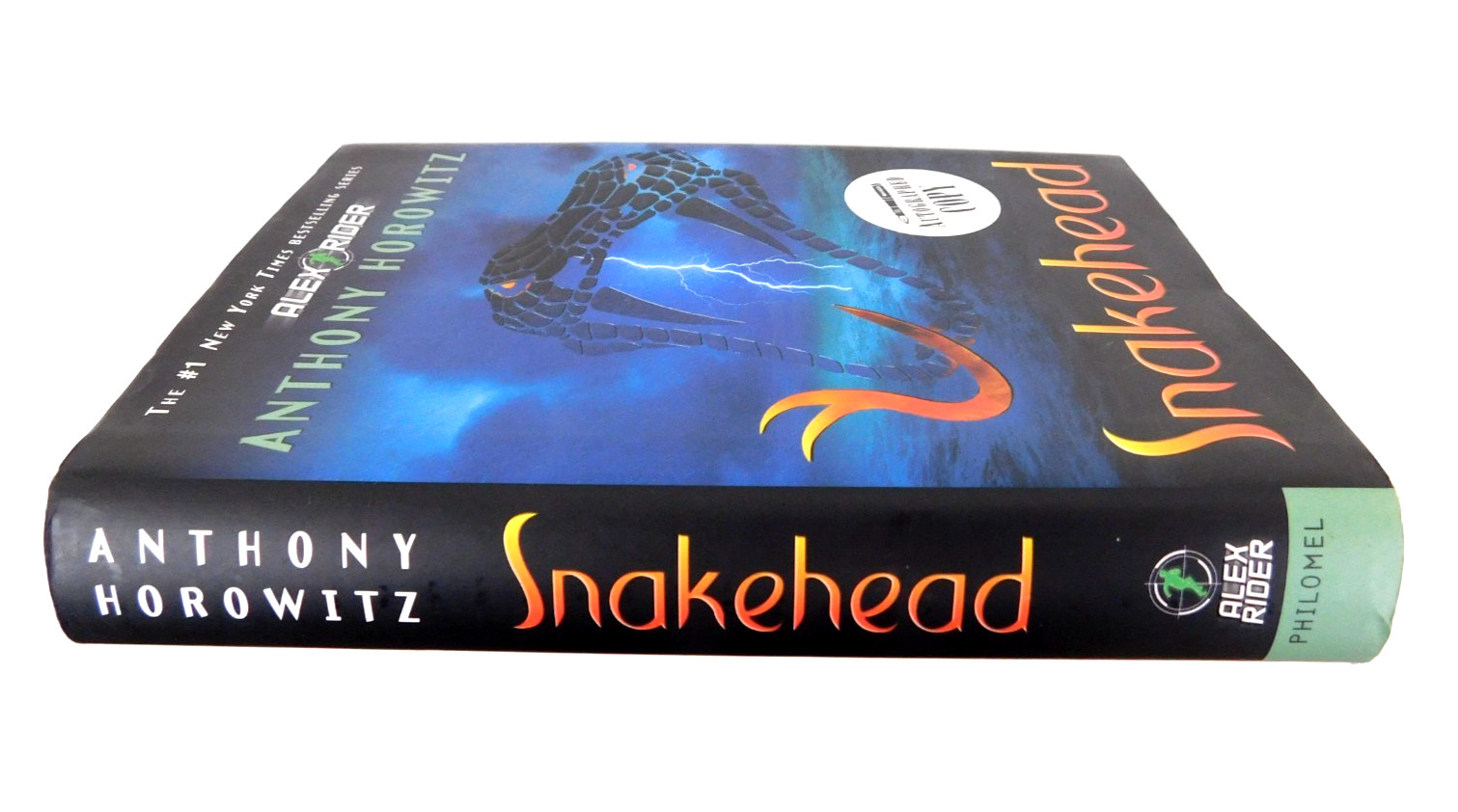 *SIGNED* First Edition ANTHONY HOROWITZ hardcover & jacket SNAKEHEAD 383 pages