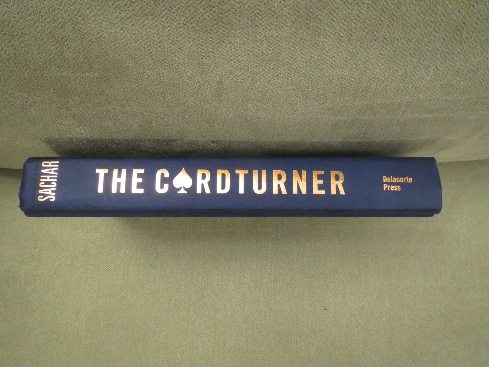 The Cardturner by Louis Sachar (Bridge), Hardcover, MISSING DUST JACKET