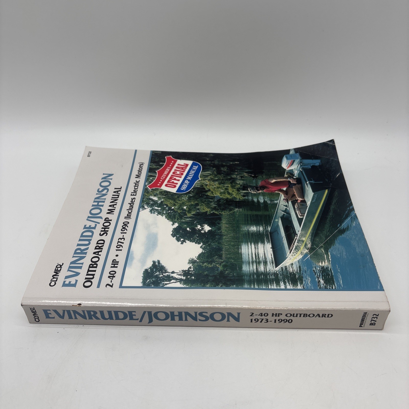 Evinrude/Johnson 2-40 HP OB 73-1990 by Penton Staff (2000, Trade Paperback)