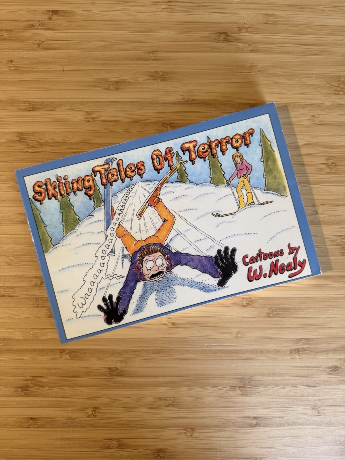 Skiing Tales of Terror William Nealy Menasha Ridge Press Paperback Skiing Satire