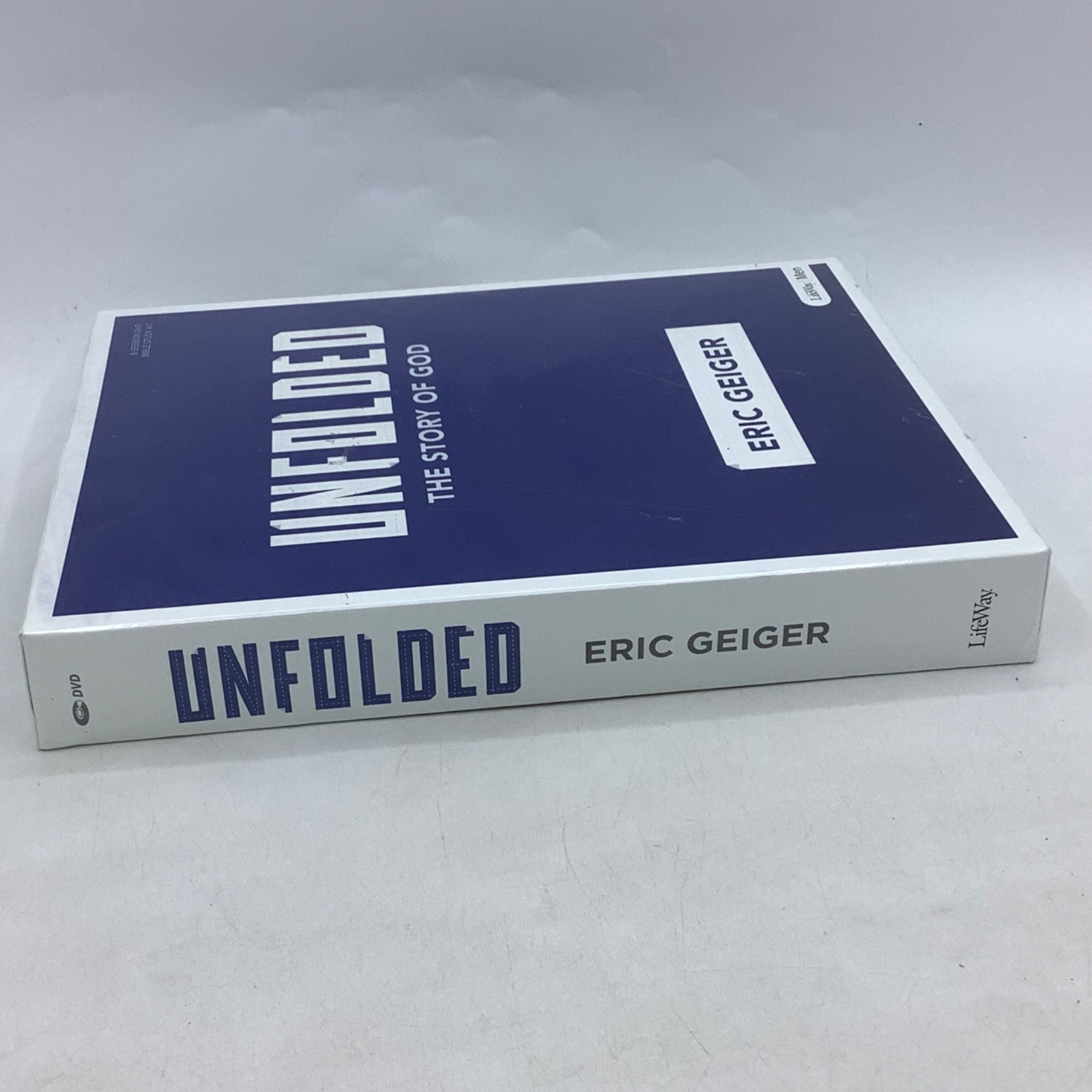 Unfolded The Story of God Eric Geiger Lifeway Men’s Bible Study Kit Book & CD’s
