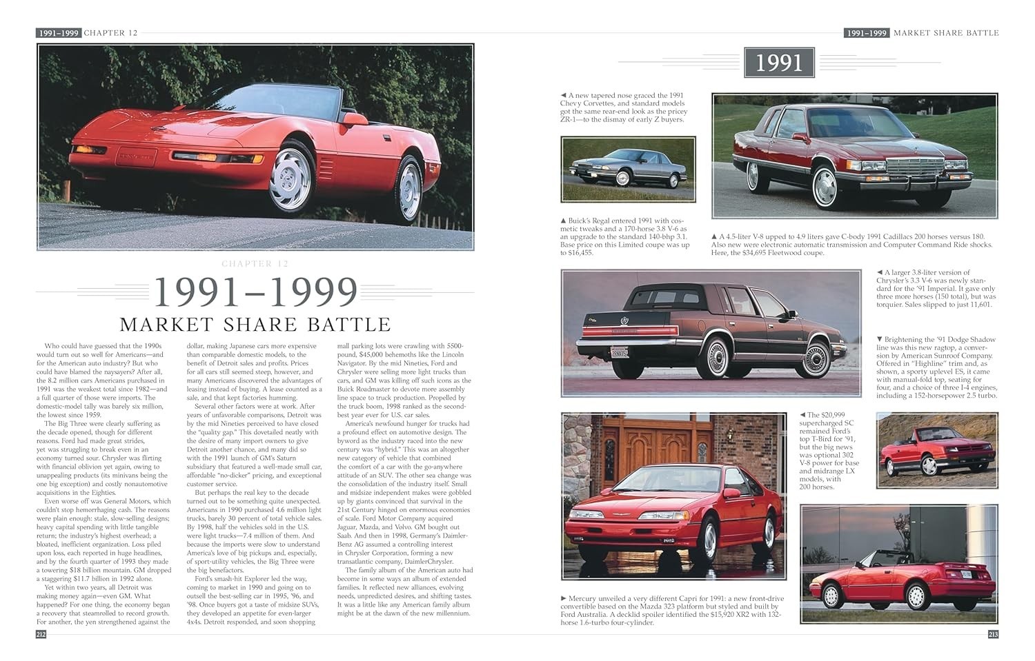 100 Years of American Cars (320 Pages) Free Shipping