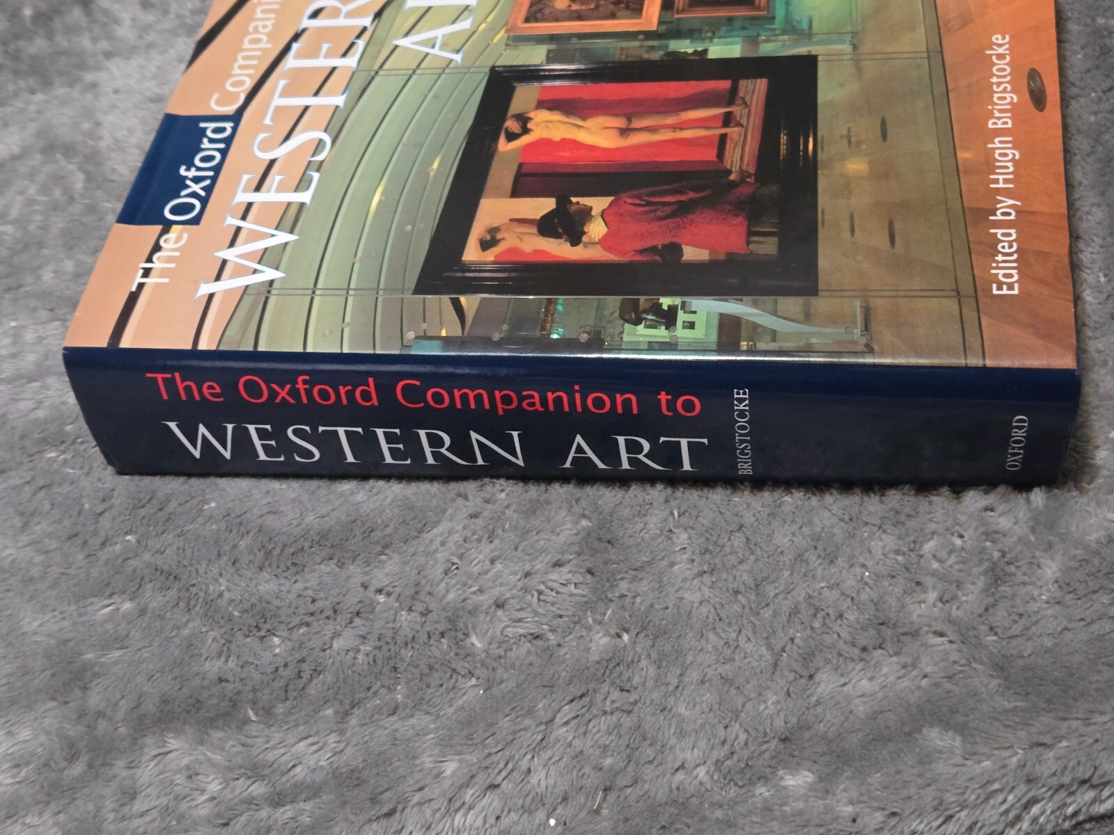 Oxford Companion to Western Art by Hugh Brigstocke (2001, LARGE Hardcover)