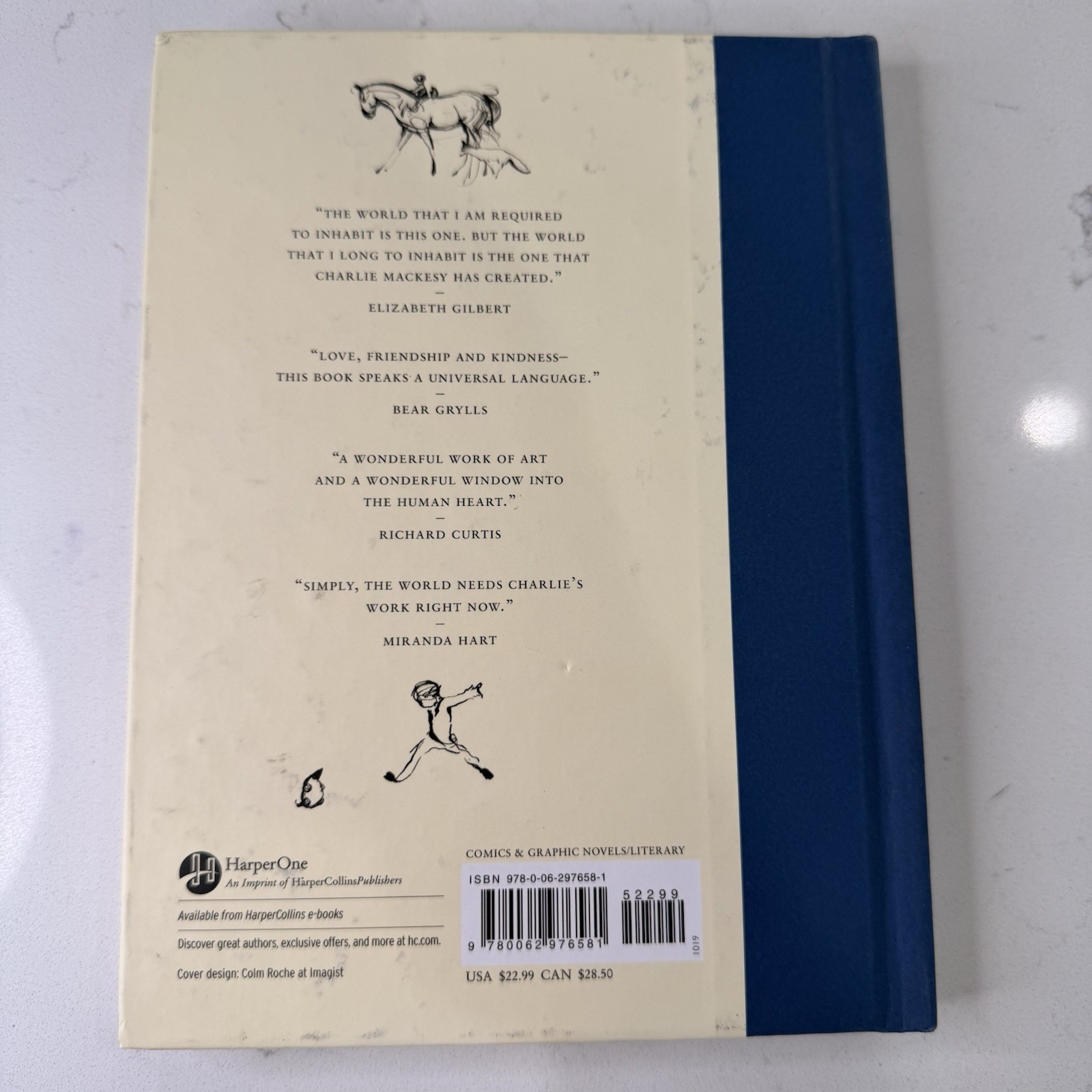 The Boy, the Mole, the Fox and the Horse Illustrated Hardcover Charlie Mackesy