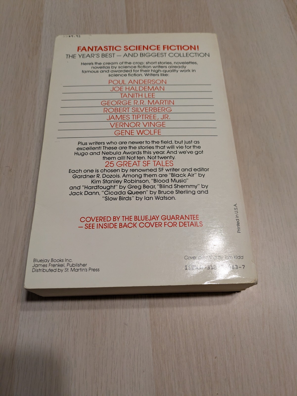 Year’s Best Science Fiction by Gardner Dozois (1984, Trade Paperback)