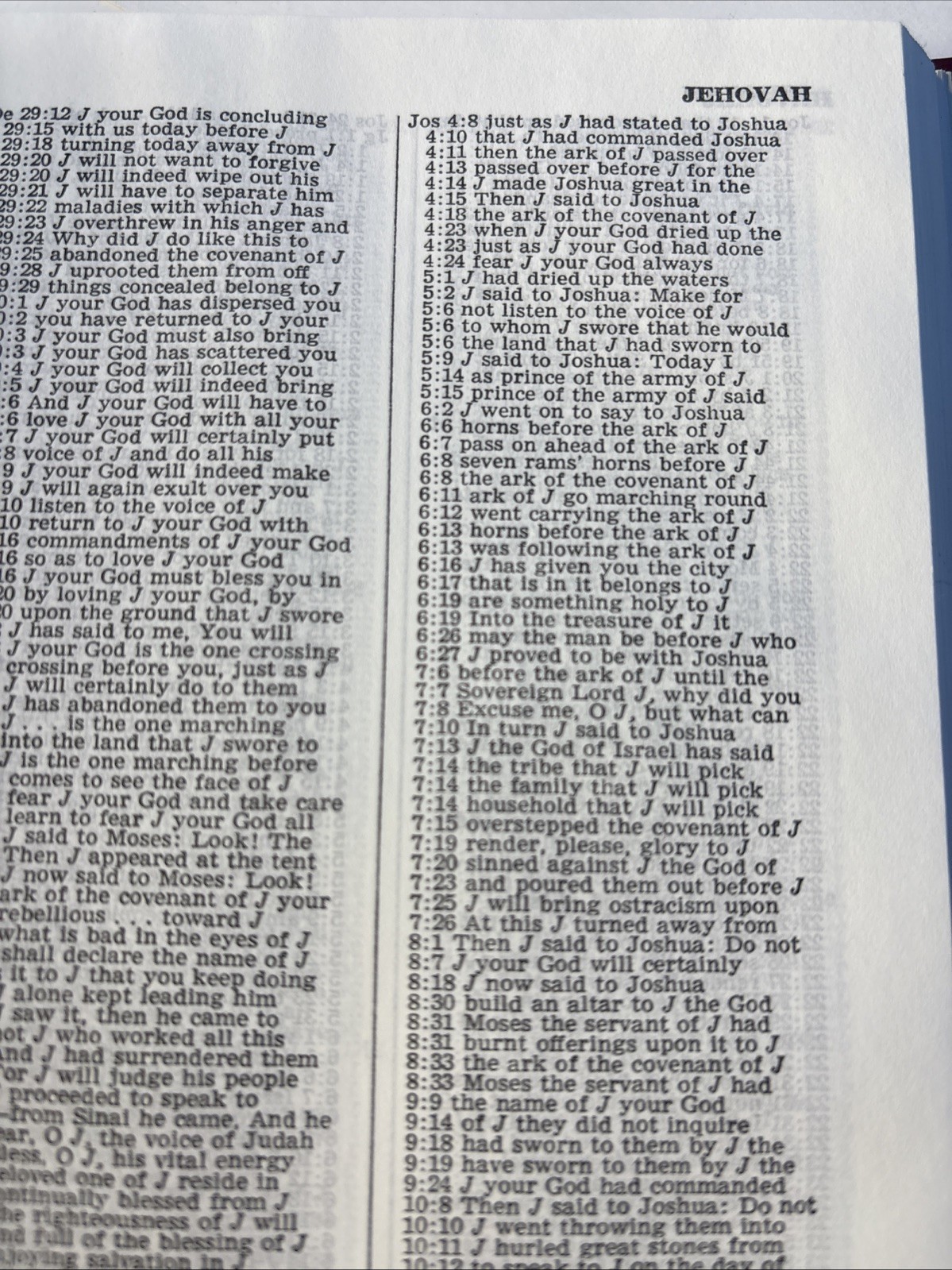 Comprehensive Concordance Of The New World Translation Of The Holy Script., 1st