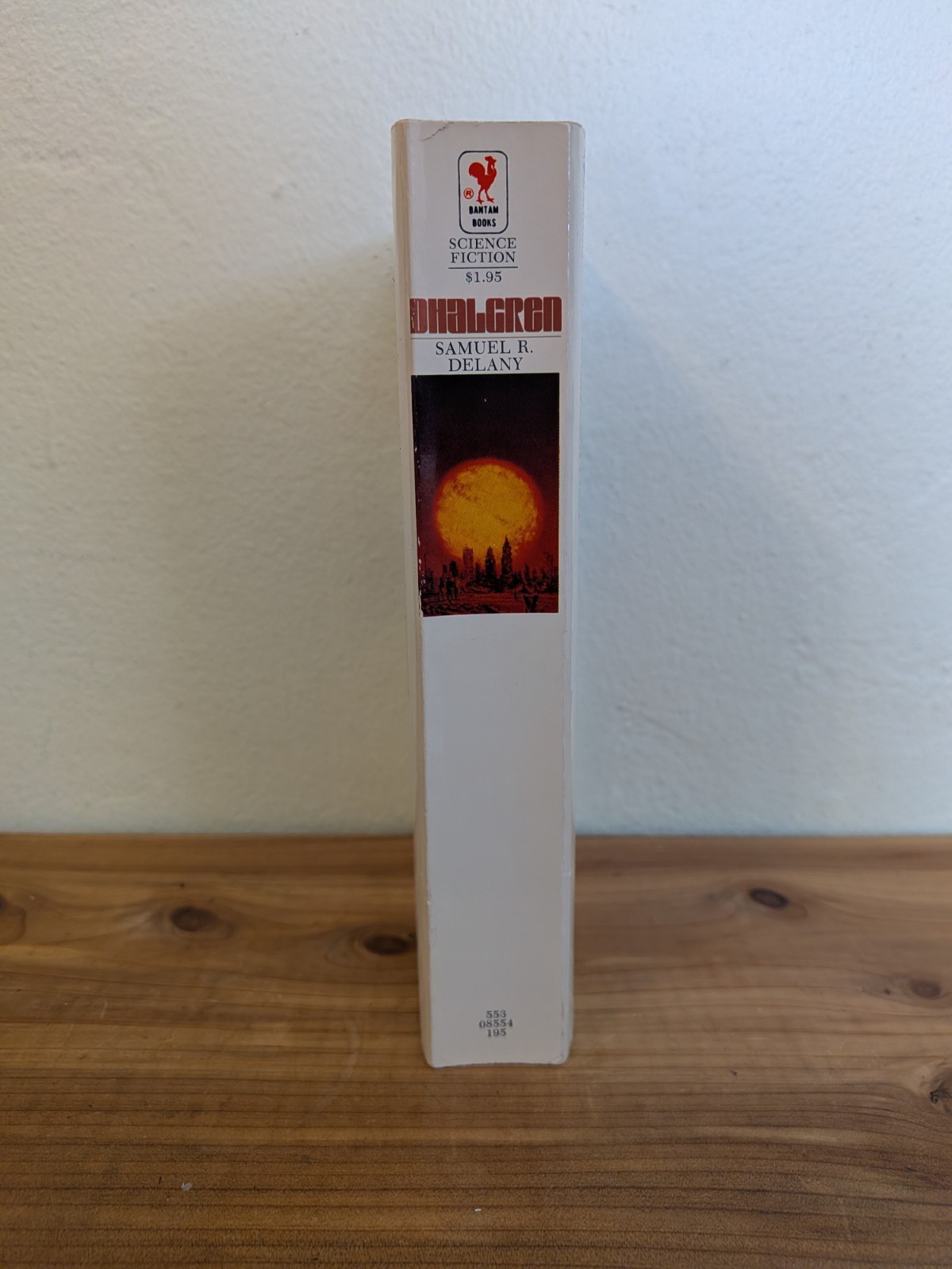 DHALGREN – Samuel R. Delaney (1975 Bantam MM PB) Vintage Sci Fi 7th Print