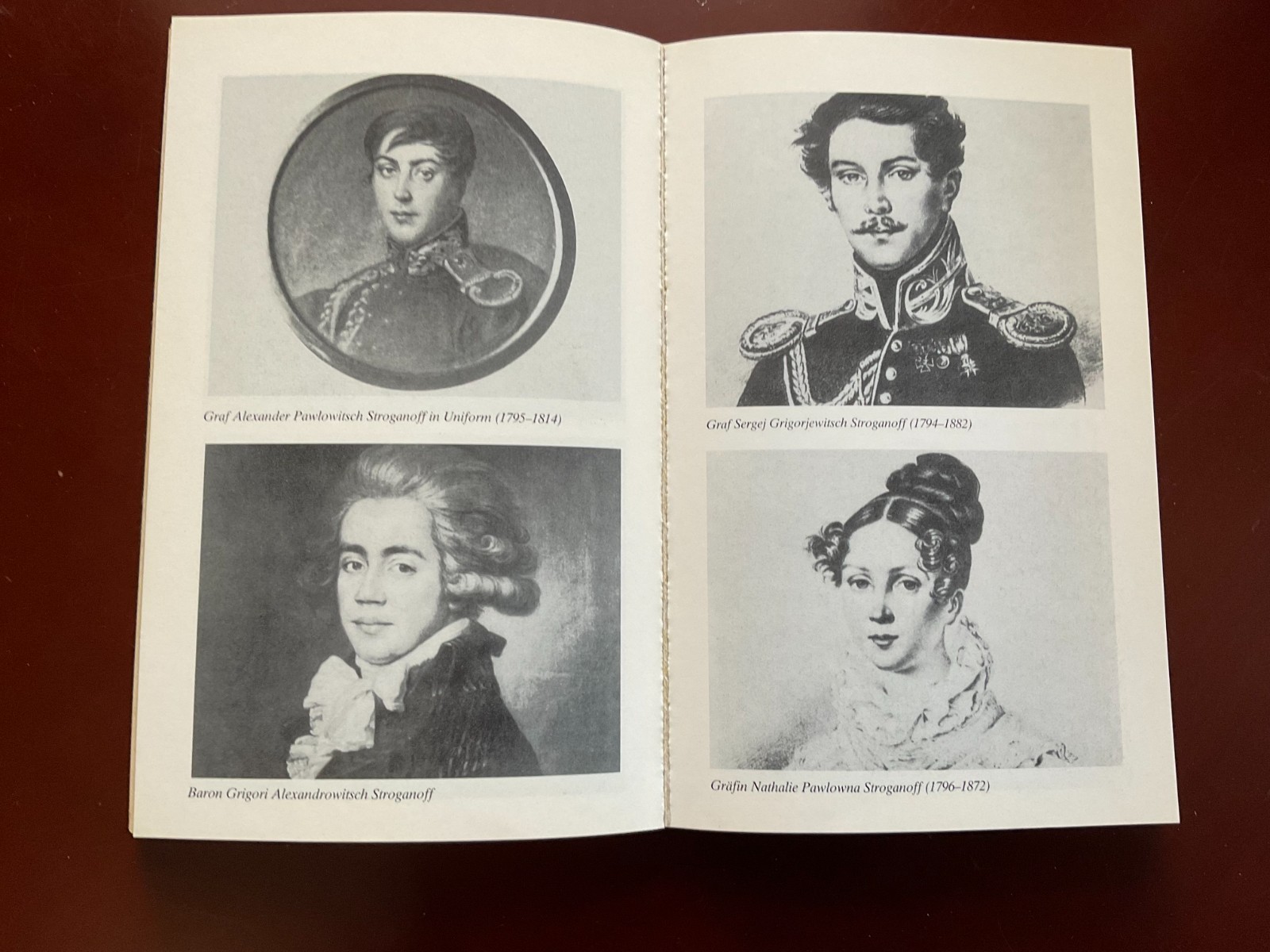 1996 Die Stroganoffs Russian Nobility Biography Tatiana Metternich German