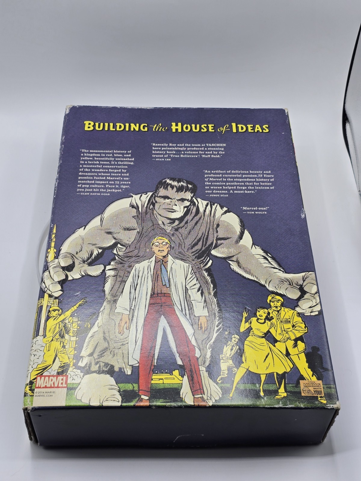 75 Years of Marvel Golden Age to Silver Screen Roy Thomas Taschen Hardcover XL