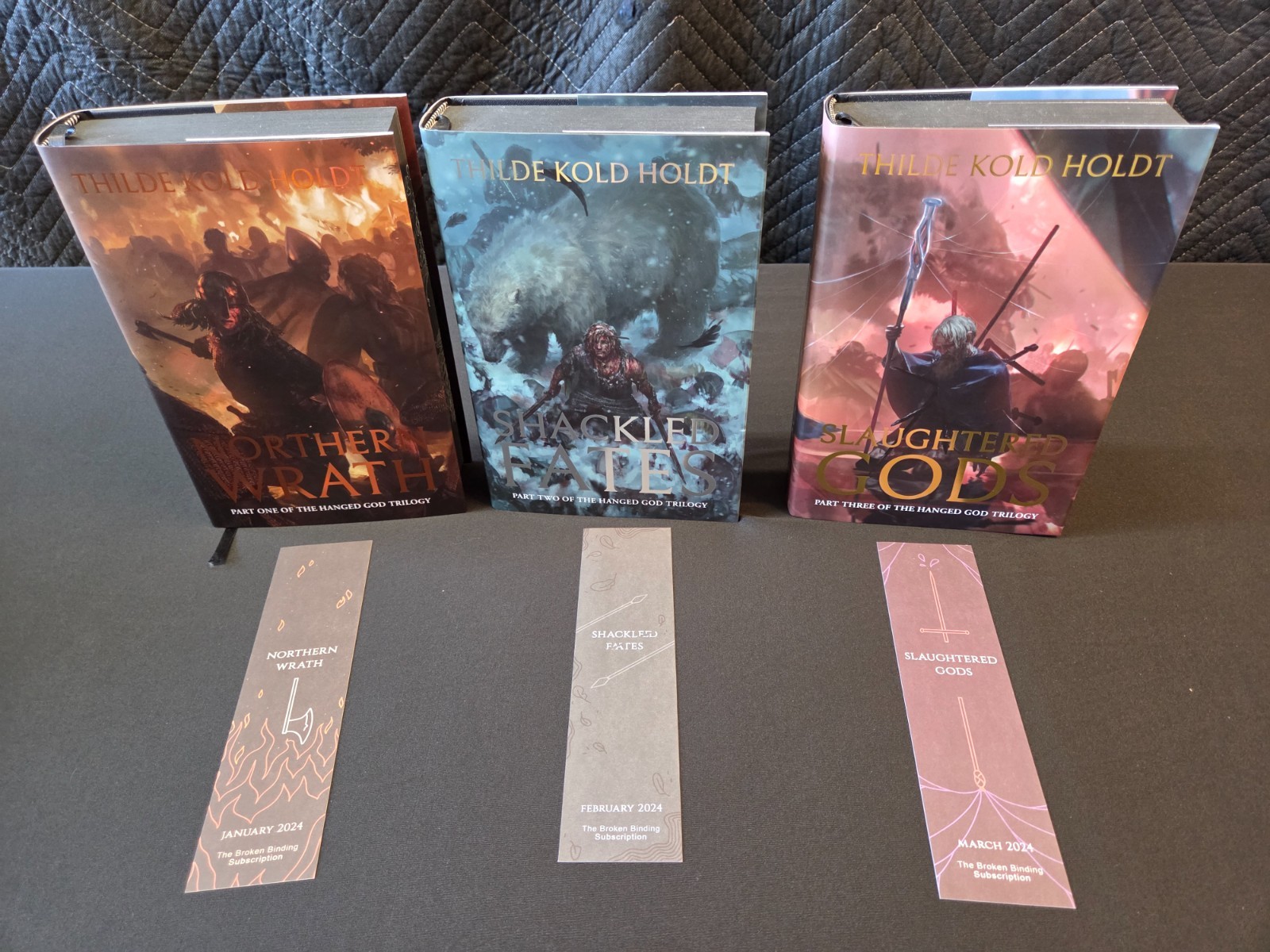 The Broken Binding Tier 2 Fantasy Subscription The Hanged God Trilogy