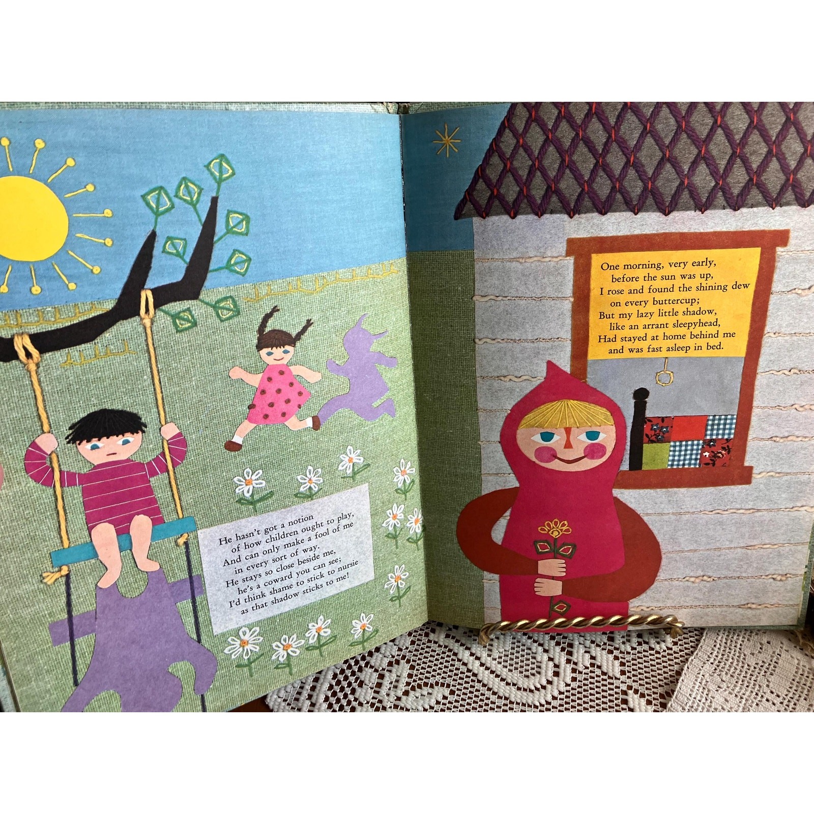 1971 A Child’s Garden of Verses Big Golden Book – Robert Louis Stevenson