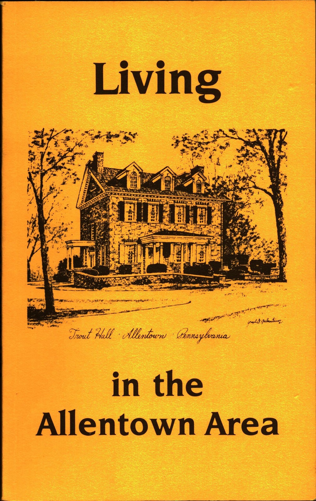 Living in the Allentown Area Citizens Guide PA Softcover Book 1987 114 Pages