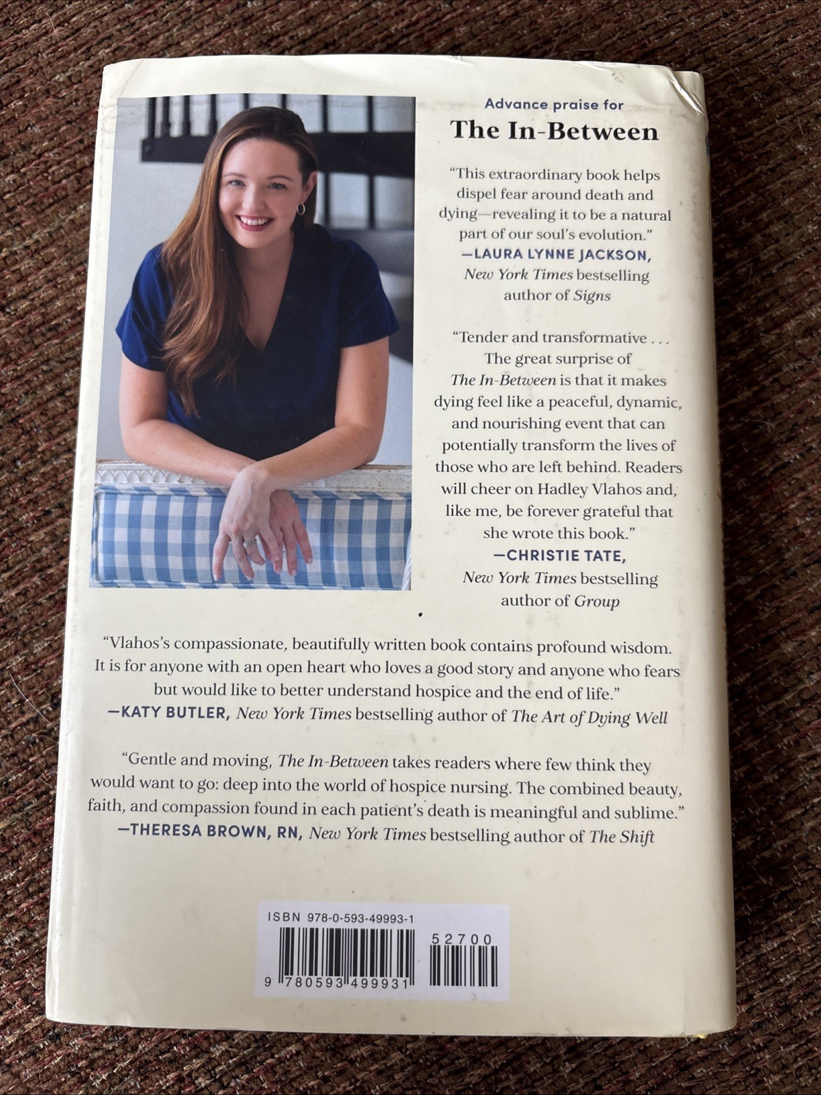 The In-Between: Unforgettable Encounters During Life’s Final Moments by Hadley V