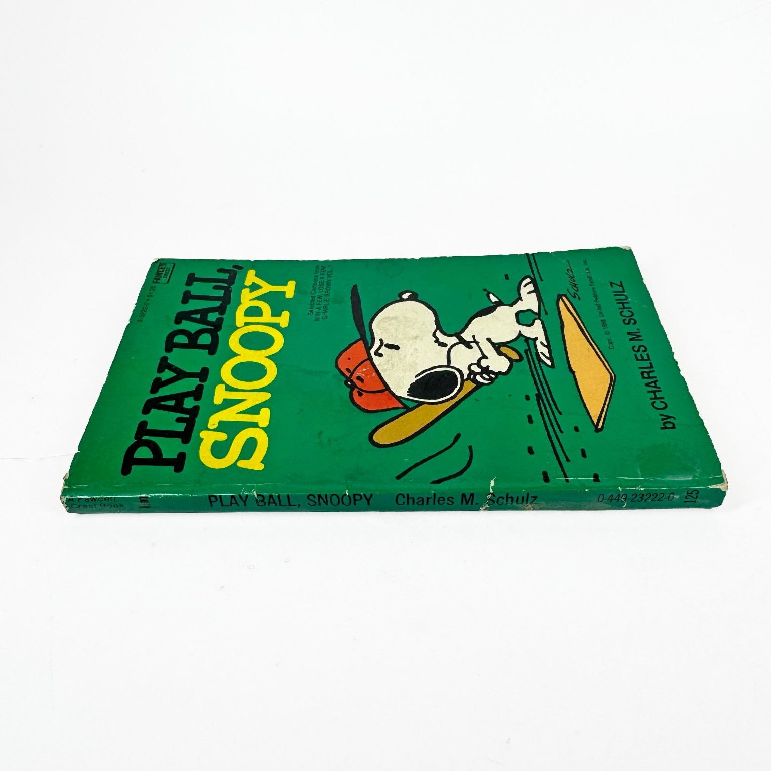 Play Ball, Snoopy Charles M. Schulz 1973 Peanuts Baseball Fawcett Gold Medal