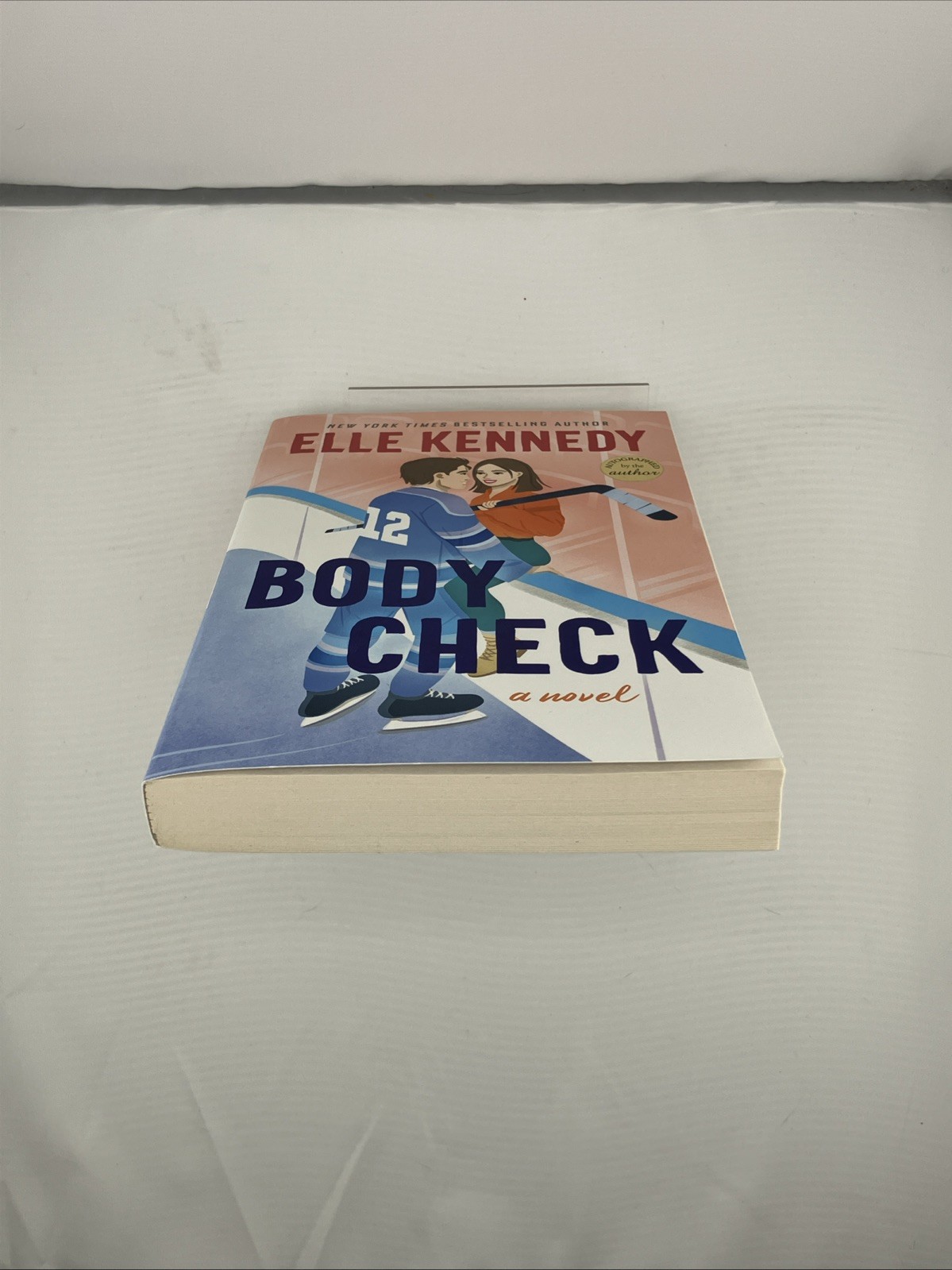 SIGNED Body Check (TPB) by Elle Kennedy with Stickers
