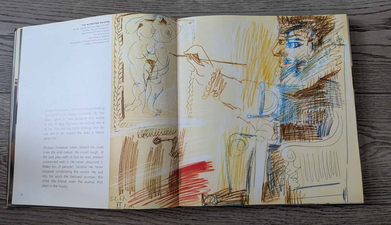 PICASSO Pierre Descargues Vintage 1974 Hardcover 276 Pages