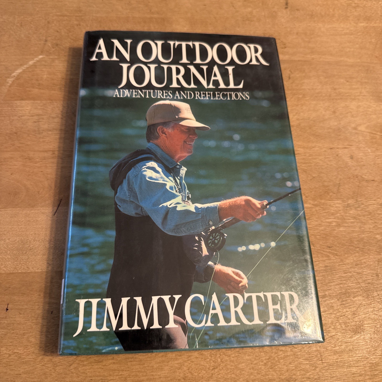 President Jimmy Carter – SIGNED / An Outdoor Journal / 1988 1ST HBDJ