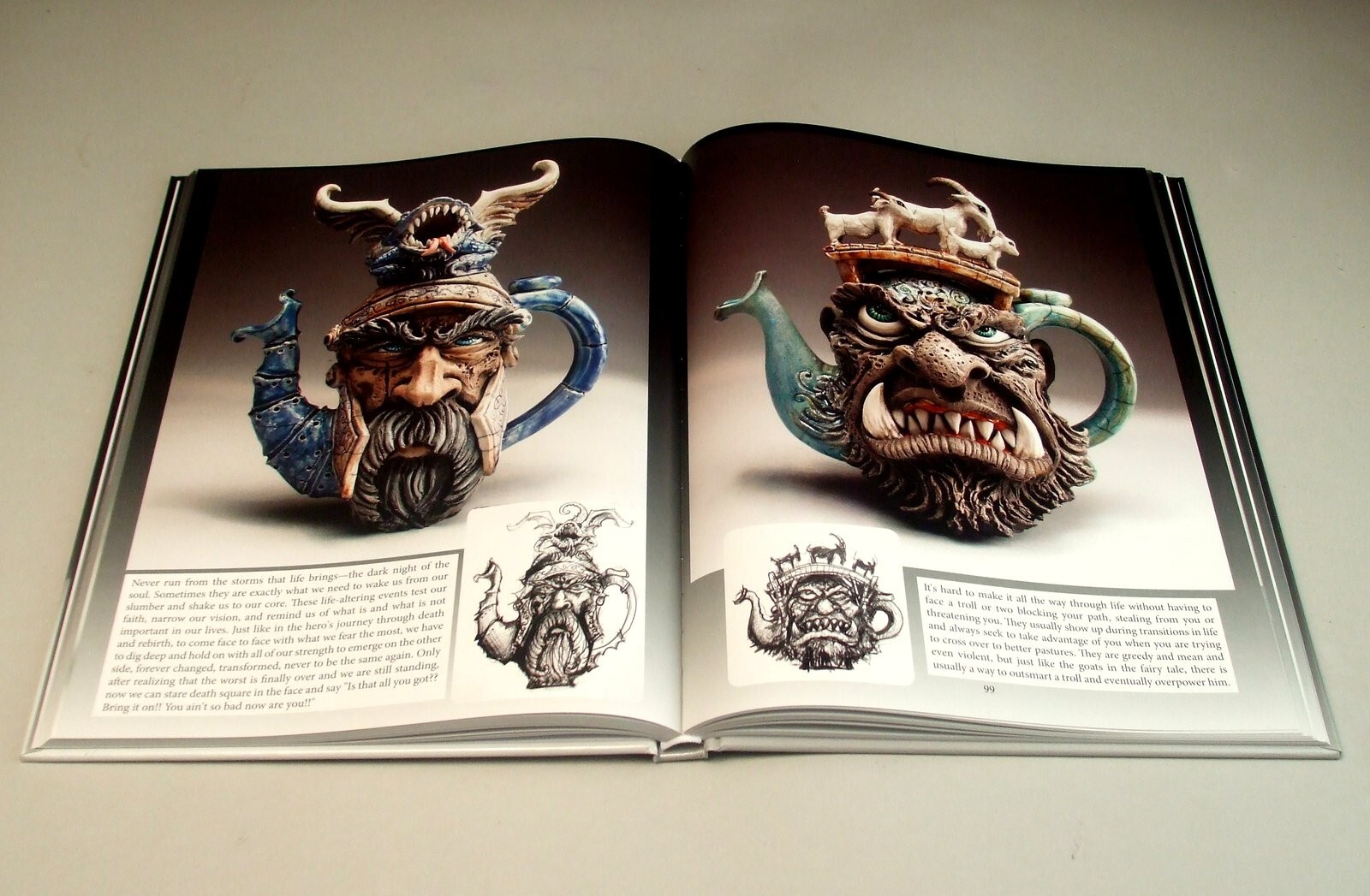 Signed Book by Mitchell Grafton – Grafton Pottery and Tall Tales, art, stories