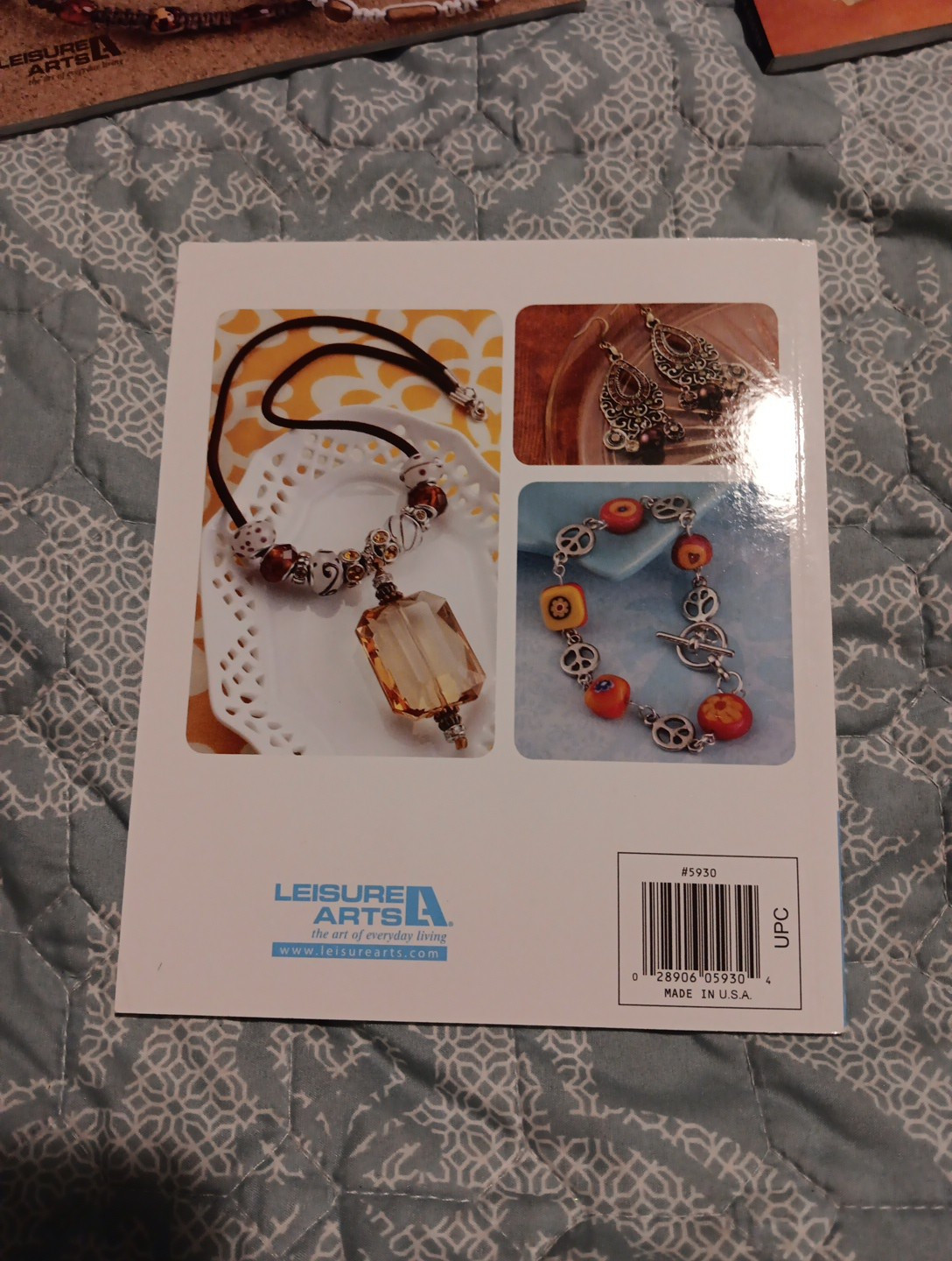 LEISURE ARTS #5930 DIY JEWELRY LEARN THE BASICS -Paperback 48 Pages LN