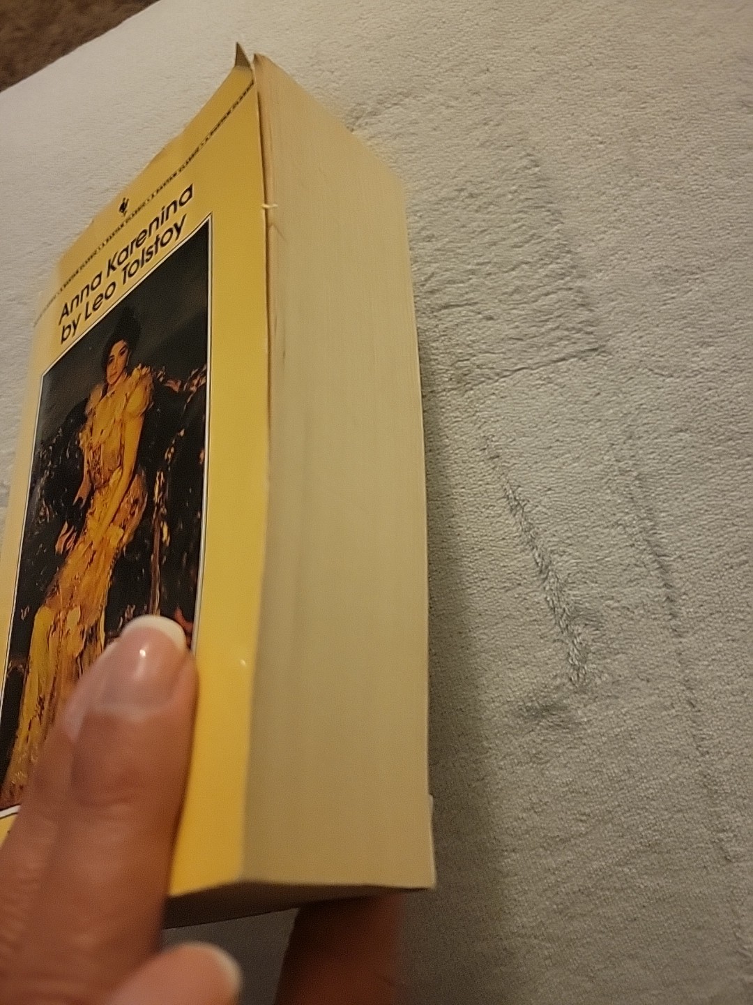 Anna Karenina by Leo Tolstoy 1981 Bantam Classic Paperback