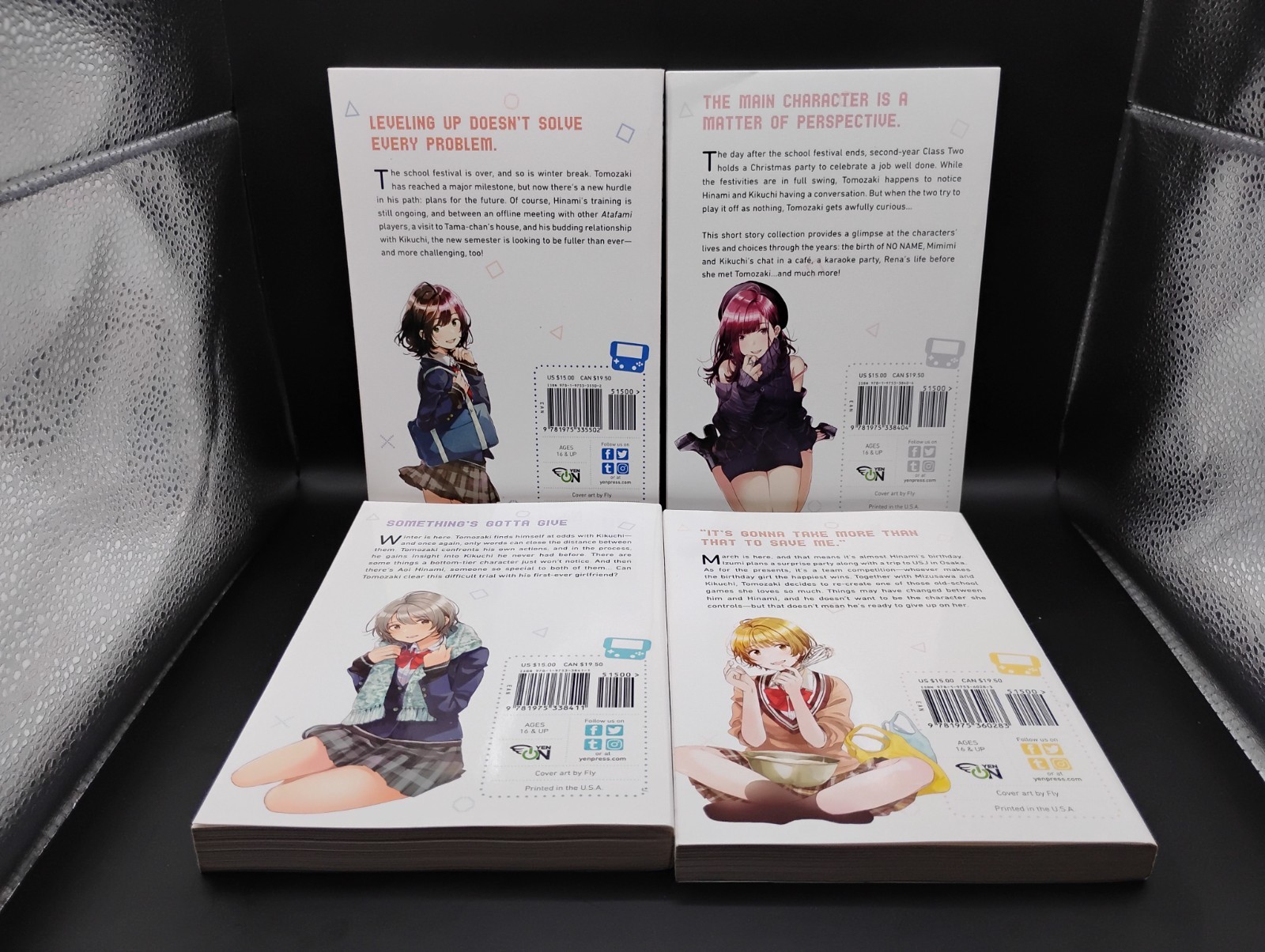 Bottom Tier Character Tomozaki Light Novel Vol. 1-10 + 6.5 + 8.5 English + manga