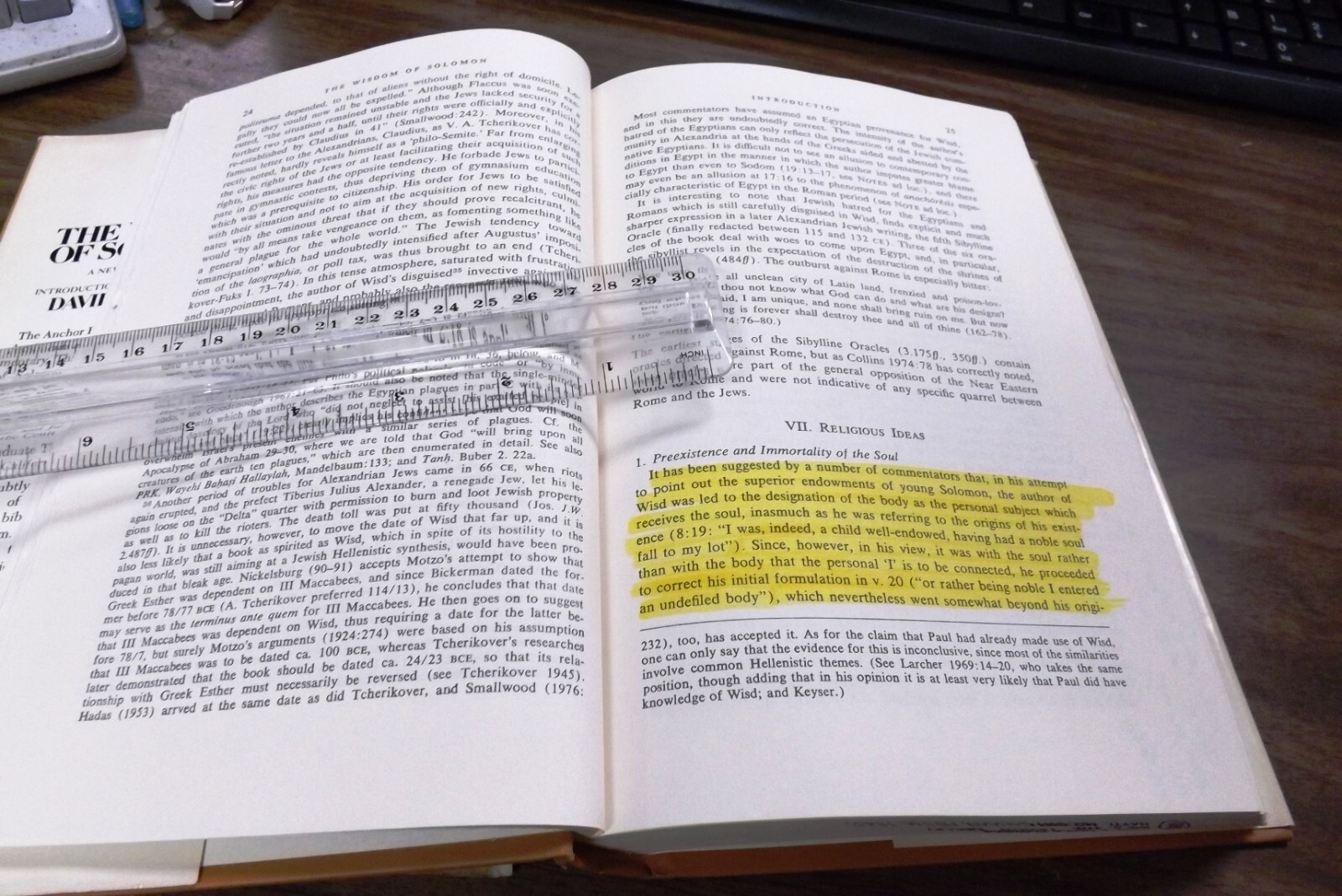 Anchor Bible Commentary Volume 46 The Wisdom of Solomon David Winston 1979